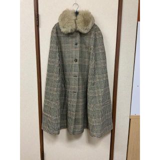 バーバリー(BURBERRY)のバーバリーのリバーシブルポンチョ(ポンチョ)