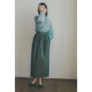 ステュディオス(STUDIOUS)の[CLANE] 21SS/WAIST PUFF SKIRT クラネ(ロングスカート)