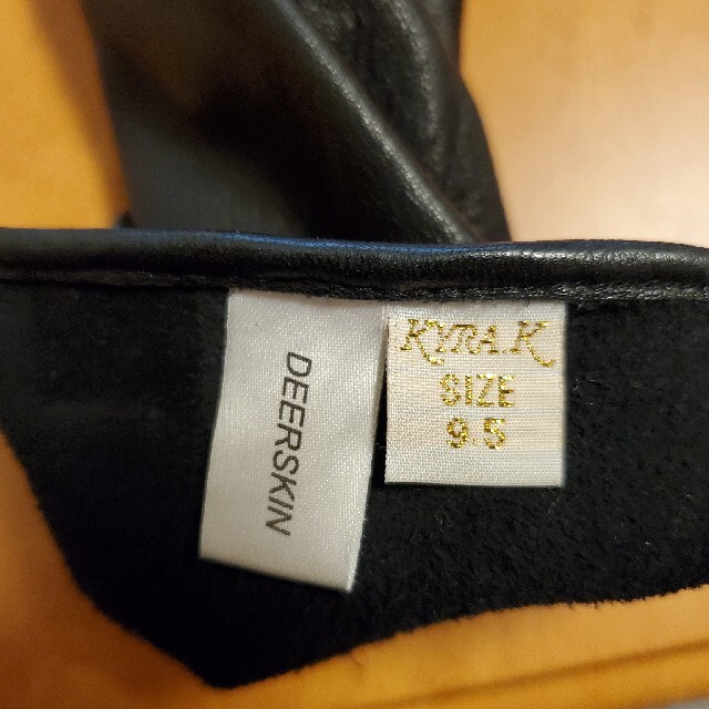鹿皮手袋 KYRA 9.5 メンズのファッション小物(手袋)の商品写真
