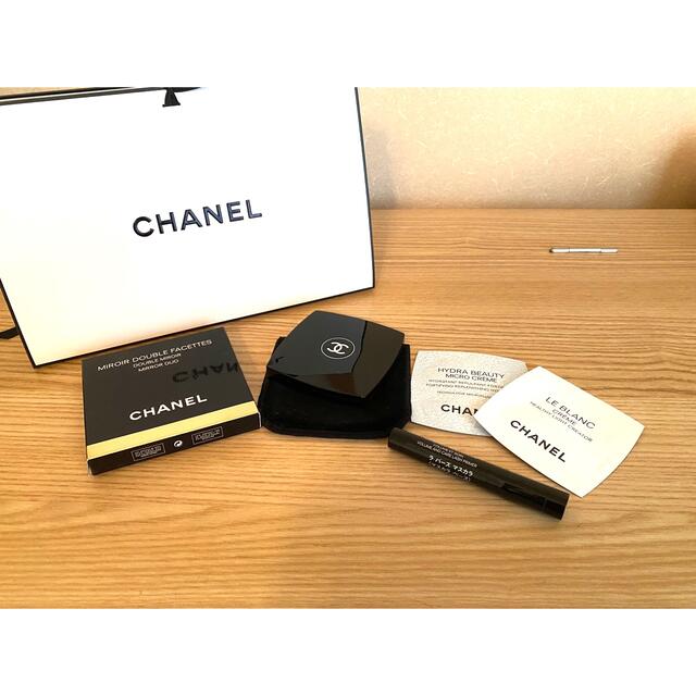 CHANEL(シャネル)の美品♡CHANEL♡鏡♡ミロワール ドゥーブル ファセット レディースのファッション小物(ミラー)の商品写真