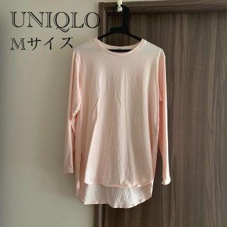 ユニクロ(UNIQLO)のスムースコットンシャツテールT(Tシャツ(長袖/七分))