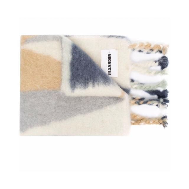 Jil Sander - jilsander カラーブロック ニットスカーフの通販 by