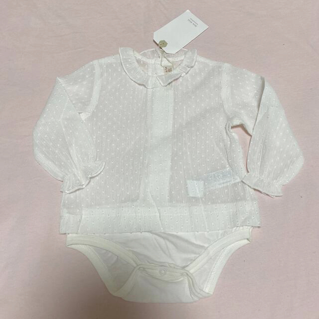 ZARA KIDS(ザラキッズ)の新品タグ付き　zara ロンパース キッズ/ベビー/マタニティのベビー服(~85cm)(ロンパース)の商品写真