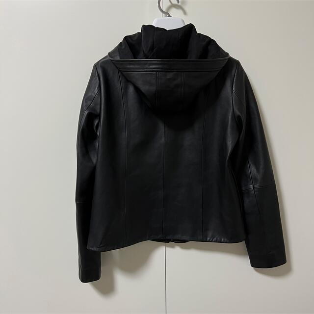 Theory 21AW 完売 レザーフーディジャケット