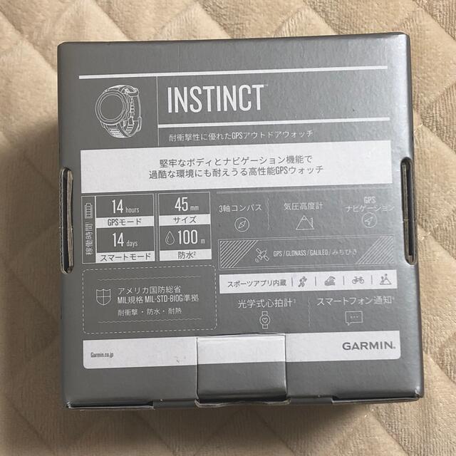 GARMIN(ガーミン)のGARMIN INSTINCT タフネス GPS アウトドアウォッチ メンズの時計(腕時計(デジタル))の商品写真