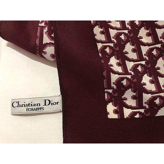 Christian Dior(クリスチャンディオール)の未使用に近いChristian Diorクリスチャンディオールスカーフトロッター レディースのファッション小物(バンダナ/スカーフ)の商品写真