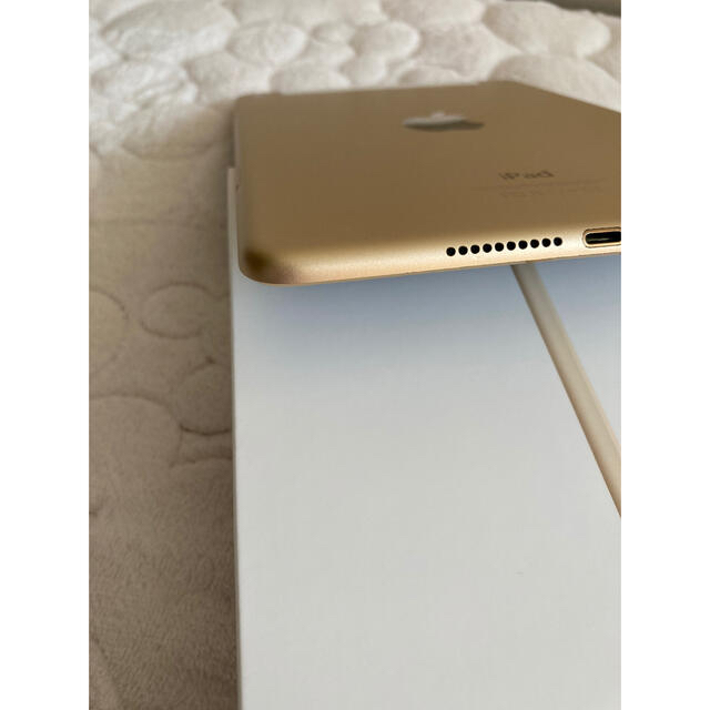 アップル iPad mini 4 16GB ゴールド　難あり 6