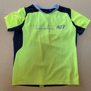 アシックス(asics)のasics 陸上用黄色のTシャツ　Mサイズ(陸上競技)