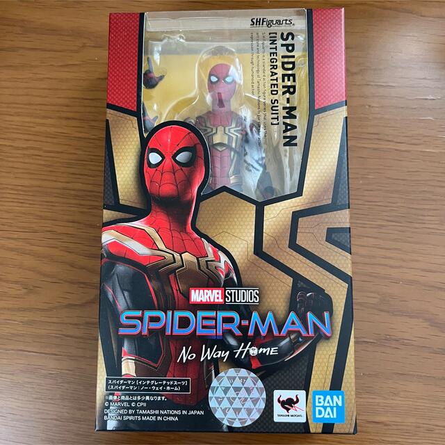 BANDAI(バンダイ)の【ジャンク品】フィギュアーツ スパイダーマン インテグレーテッドスーツ エンタメ/ホビーのフィギュア(アメコミ)の商品写真