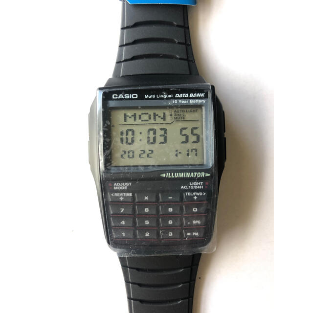 値下げ　新品　カシオ データバンク 電卓腕時計  DATA BANK