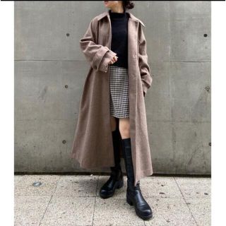 who's who Chico ステンカラーオーバーロングコート who's who Chico ステンカラーオーバーロングコート