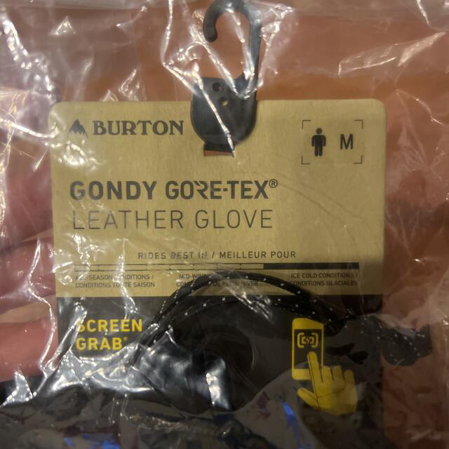 BURTON(バートン)のBurton Gondy GORE-TEX Leather Glove Mサイズ スポーツ/アウトドアのスノーボード(ウエア/装備)の商品写真