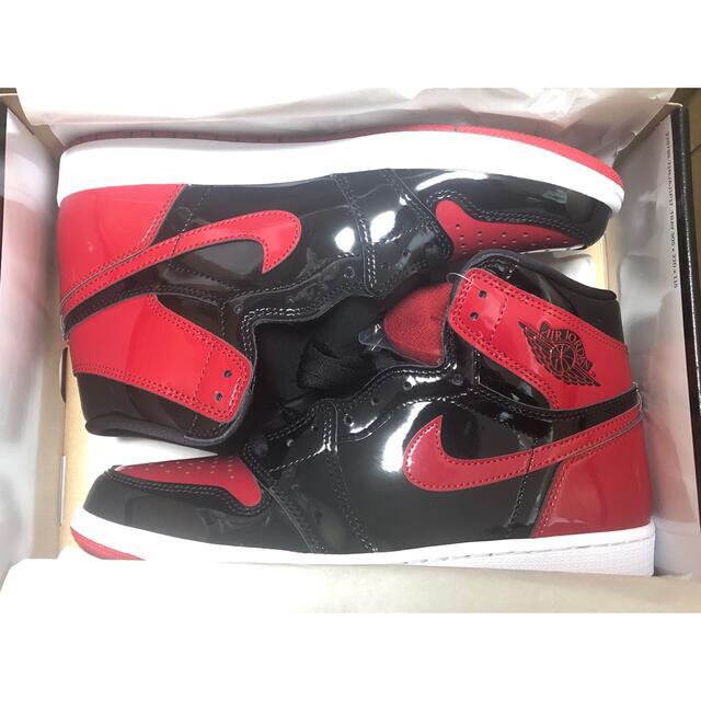 NIKE ナイキ エアジョーダン1  patent bred