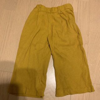 ジーユー(GU)のコーデュロイ ワイド パンツ 110(パンツ/スパッツ)