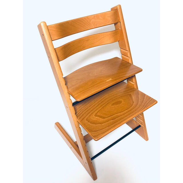 Stokke(ストッケ)の【上美品・使用僅少・おまけ付・絶版色】（328）ストッケ トリップトラップ   キッズ/ベビー/マタニティの寝具/家具(その他)の商品写真