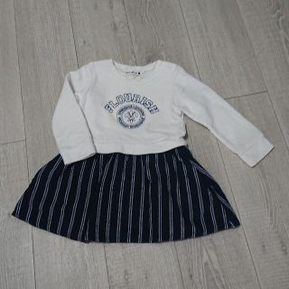 ブランシェス(Branshes)のbranshes ワンピース サイズ90(ワンピース)