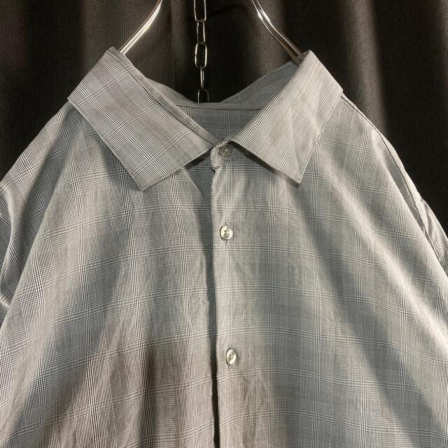 Calvin Klein(カルバンクライン)の【オーバーサイズ】カルバンクライン　チェック柄　長袖コットンシャツ メンズのトップス(シャツ)の商品写真