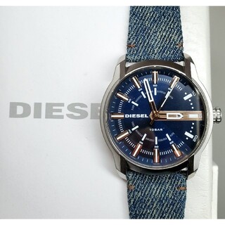 ディーゼル(DIESEL)の極美品 ディーゼル 「アームバー」 DZ-1769(腕時計(アナログ))