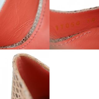 超美品 DOLCE&GABBANA ドルチェアンドガッバーナ 38 パンプス パイソン