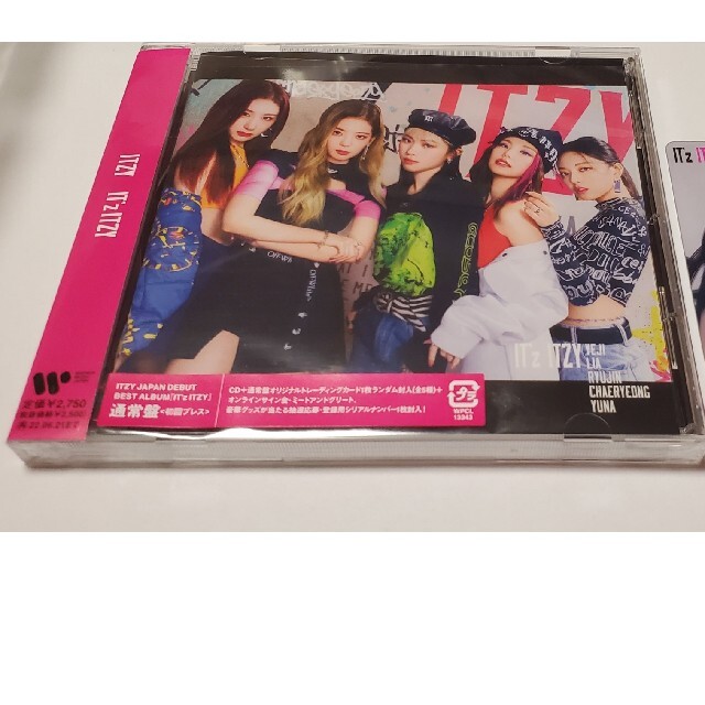 匿名 新品 IT'z ITZY 初回限定通常盤 アルバム CD エンタメ/ホビーのCD(K-POP/アジア)の商品写真
