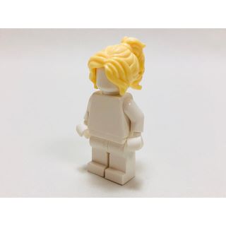 レゴ(Lego)の【新品未使用】レゴ　 ミニフィグ　ヘア　ヘアー　ロング　ブライトライトイエロー(知育玩具)