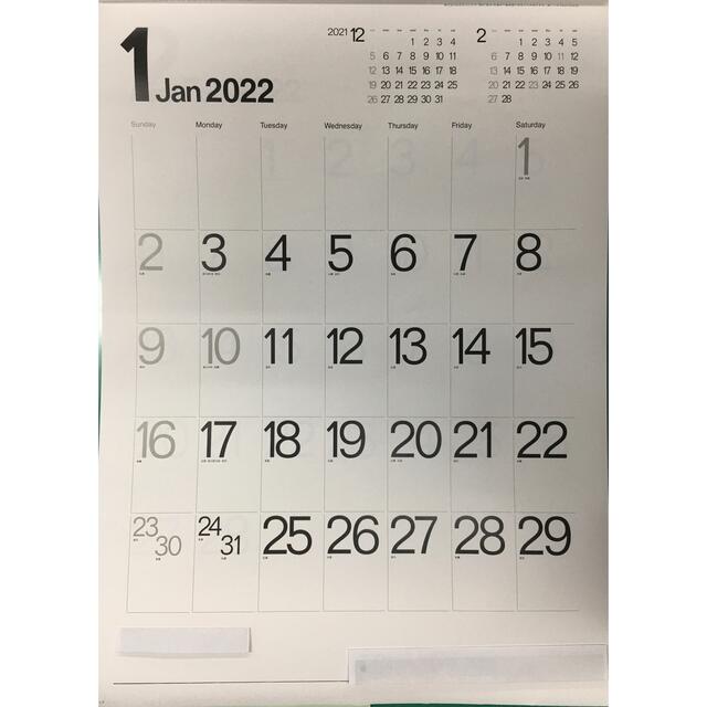 22年カレンダー 2本セット 3ヶ月カレンダー モノクロカレンダー の通販 By ｂestストア 即購入ok ラクマ