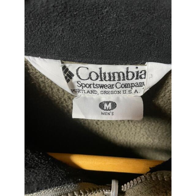 Columbia(コロンビア)の【USA古着】Colombia コロンビア フリースジャケット 洗濯済 メンズのジャケット/アウター(ブルゾン)の商品写真