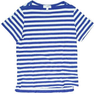 ハイク(HYKE)のHYKE ハイク ボートネックボーダーカットソー Tシャツ レディース(カットソー(半袖/袖なし))