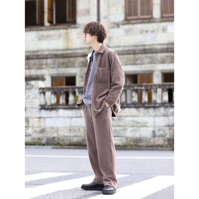 オーラリー AURALEE ウールカルゼセットアップ 17aw