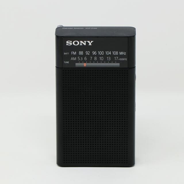 SONY(ソニー)の説明必読◆SONY ラジオ ICF-P26 ワイドFM 受信可 並行輸入品 スマホ/家電/カメラのオーディオ機器(ラジオ)の商品写真