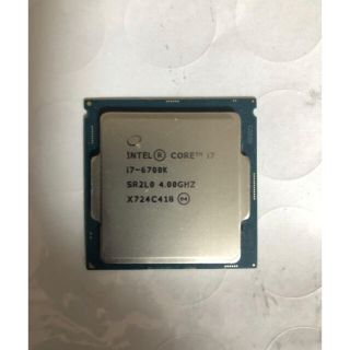 マイクロソフト(Microsoft)のIntel CPU Core i7-6700K 4.00GHz(PCパーツ)