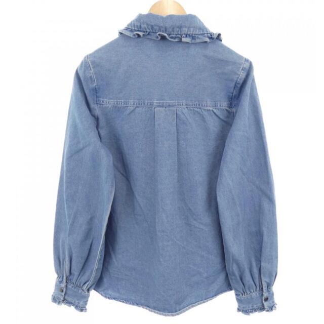 Sea New York - Sea New York❤️丸襟 デニム シャツブラウス 21AW の Sea New York - Sea New York❤️丸襟 デニム シャツブラウス 21AW の