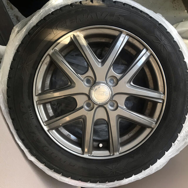 スタッドレスタイヤ　Goodyear 155/65R14 4本セット①(2本分)