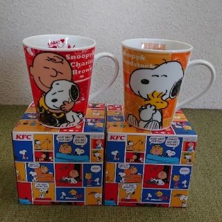 スヌーピー(SNOOPY)のケンタッキー スヌーピーマグカップ(グラス/カップ)