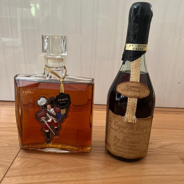 armagnac SEMPE  と　Guy Testaud 食品/飲料/酒の酒(ブランデー)の商品写真