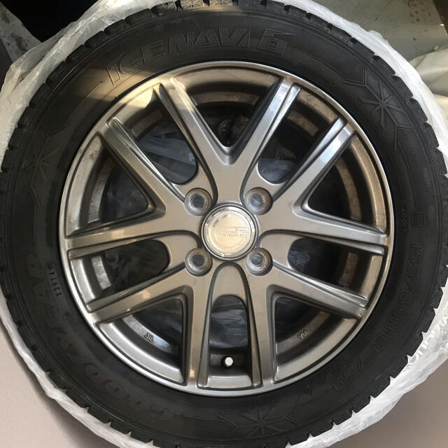 スタッドレスタイヤ　Goodyear 155/65R14 4本セット②(2本分)