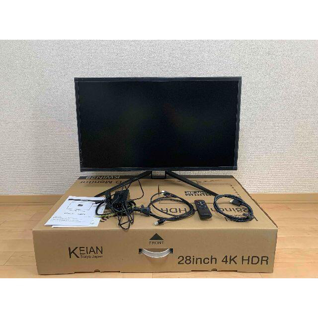 ４Ｋ対応２８インチ液晶モニター　「KEIAN KWIN28」