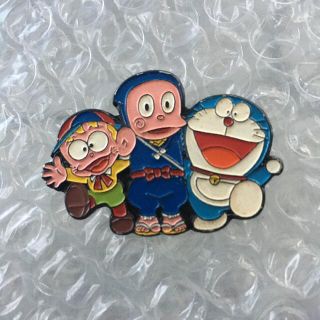 【レア】忍者ハットリくん、怪物くん、ドラえもん　バッジ(キャラクターグッズ)