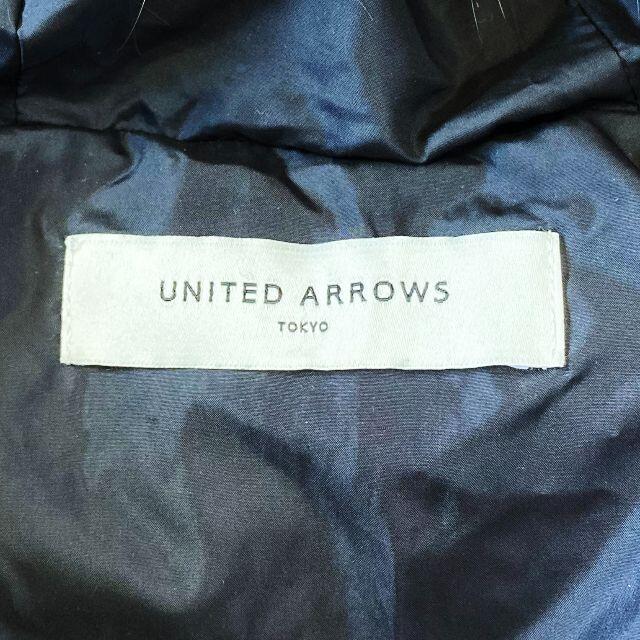 UNITED ARROWS(ユナイテッドアローズ)のUNITED ARROWS　ユナイテッドアローズ　ファー付きダウンジャケット レディースのジャケット/アウター(ダウンジャケット)の商品写真