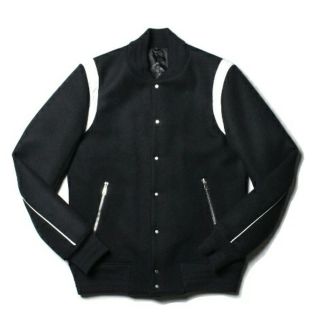 ダブルジェーケー(wjk)のwjk 17AW スタジャン varsity jacket ラムレザー(スタジャン)