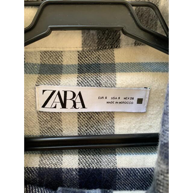 ZARA(ザラ)のZARA シャツ　チェック　ブルゾン レディースのジャケット/アウター(ブルゾン)の商品写真