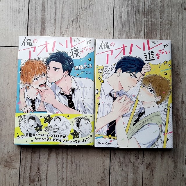 俺のアオハルは渡さない/俺のアオハルが進まない　2冊セット　加藤スス エンタメ/ホビーの漫画(ボーイズラブ(BL))の商品写真