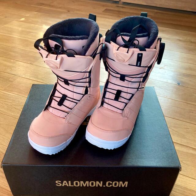 スノーボードブーツ　SALOMON PEARL 23cm バッグ付き