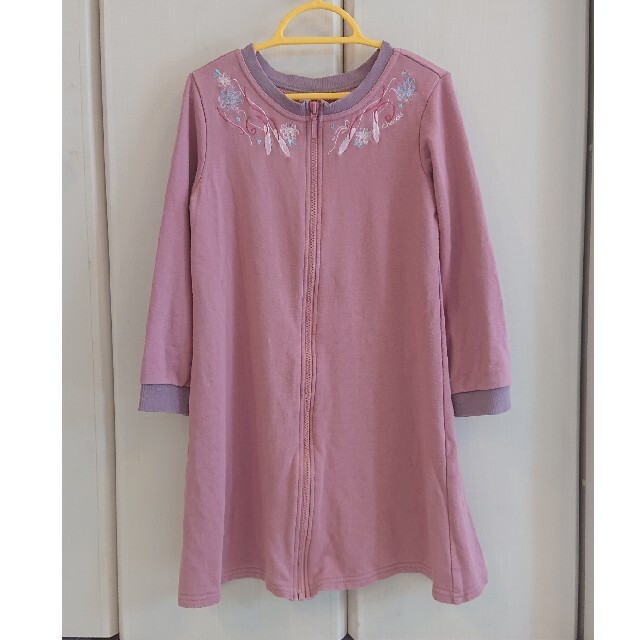 CHACOTT(チャコット)のChacott 前ファスナーワンピース キッズ/ベビー/マタニティのキッズ服女の子用(90cm~)(ワンピース)の商品写真