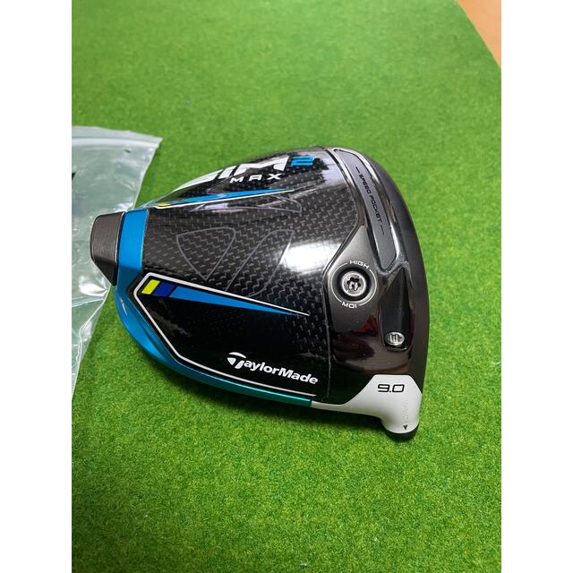 TaylorMade(テーラーメイド)のテーラーメイド SIM2MAX 9° ドライバー　ヘッド　カバー スポーツ/アウトドアのゴルフ(クラブ)の商品写真