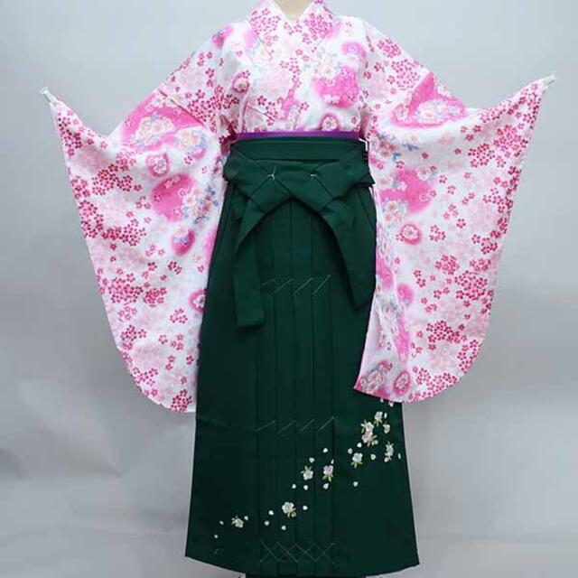 着物袴セット ジュニア用へ直し 135~150cm 袴変更可能 NO36135