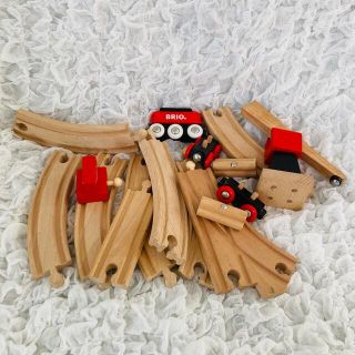 ブリオ(BRIO)の★値下げ【ベビー用品】BRIOの貨物列車セット(電車のおもちゃ/車)