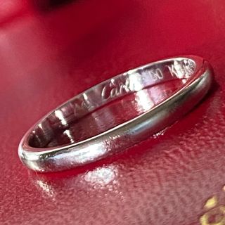 カルティエ(Cartier)のTak33様専用❣️  カルティエ　ウェディング　リング　Pt950  50(リング(指輪))