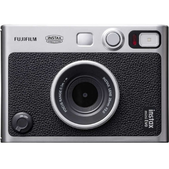 富士フイルムハイブリットインスタントカメラチェキinstax mini Evo ...