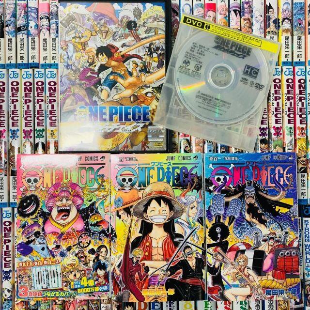 【必見】ワンピース 全巻セット　1〜101巻+関連本20冊+劇場版DVD エンタメ/ホビーの漫画(全巻セット)の商品写真